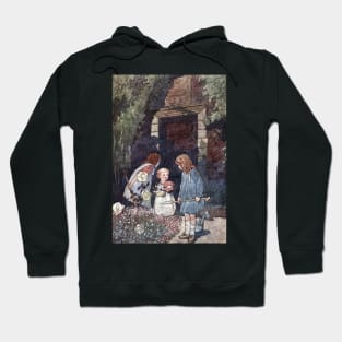 The Children's Garden by Charles Robinson Hoodie